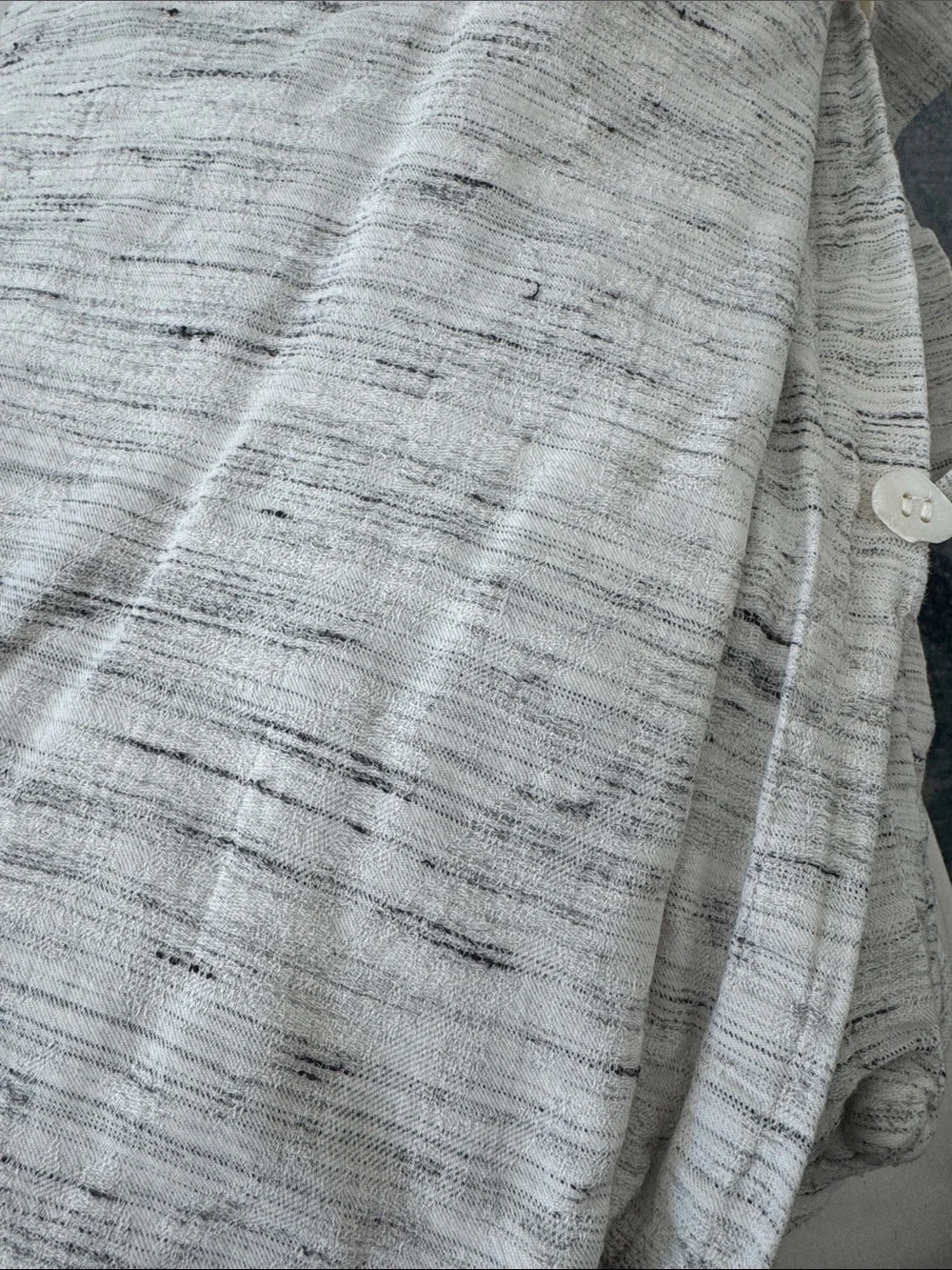 West Elm Heathered Melange Duvet Cover Queen Size
